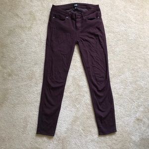 Paige wine colored pants